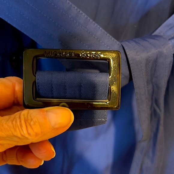 Singing in the rain cobalt blue rain coat - Picture 2 of 9